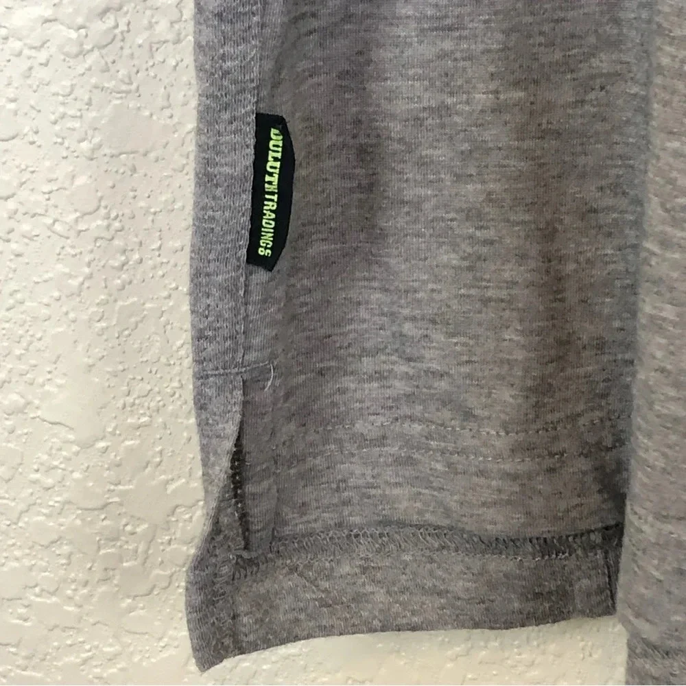 Duluth Trading Co. TradeTek Drirelease Short Sleeve Henley Front Pocket Large